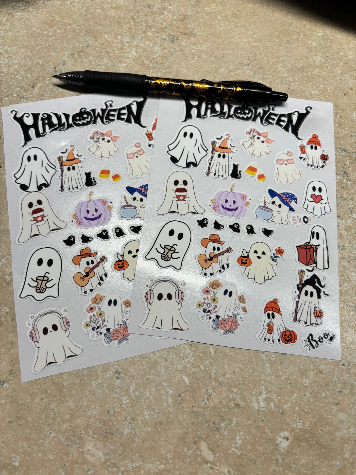 Halloween Sticker Sheet