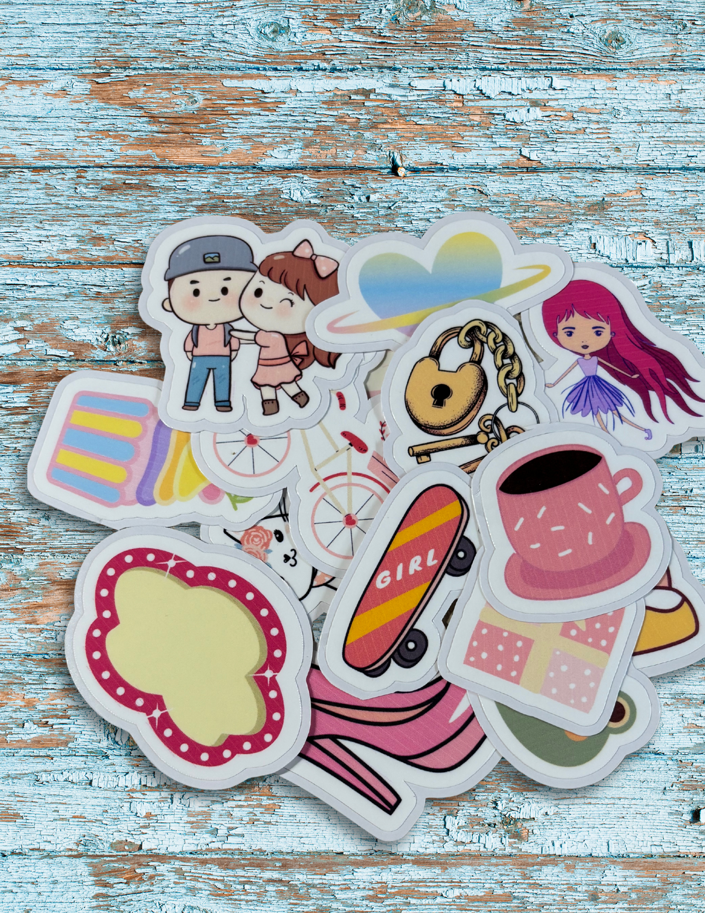 Girly Girl Sticker Set