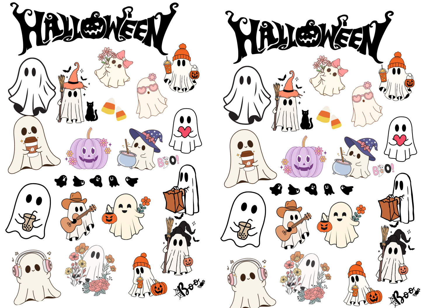 Halloween Sticker Sheet