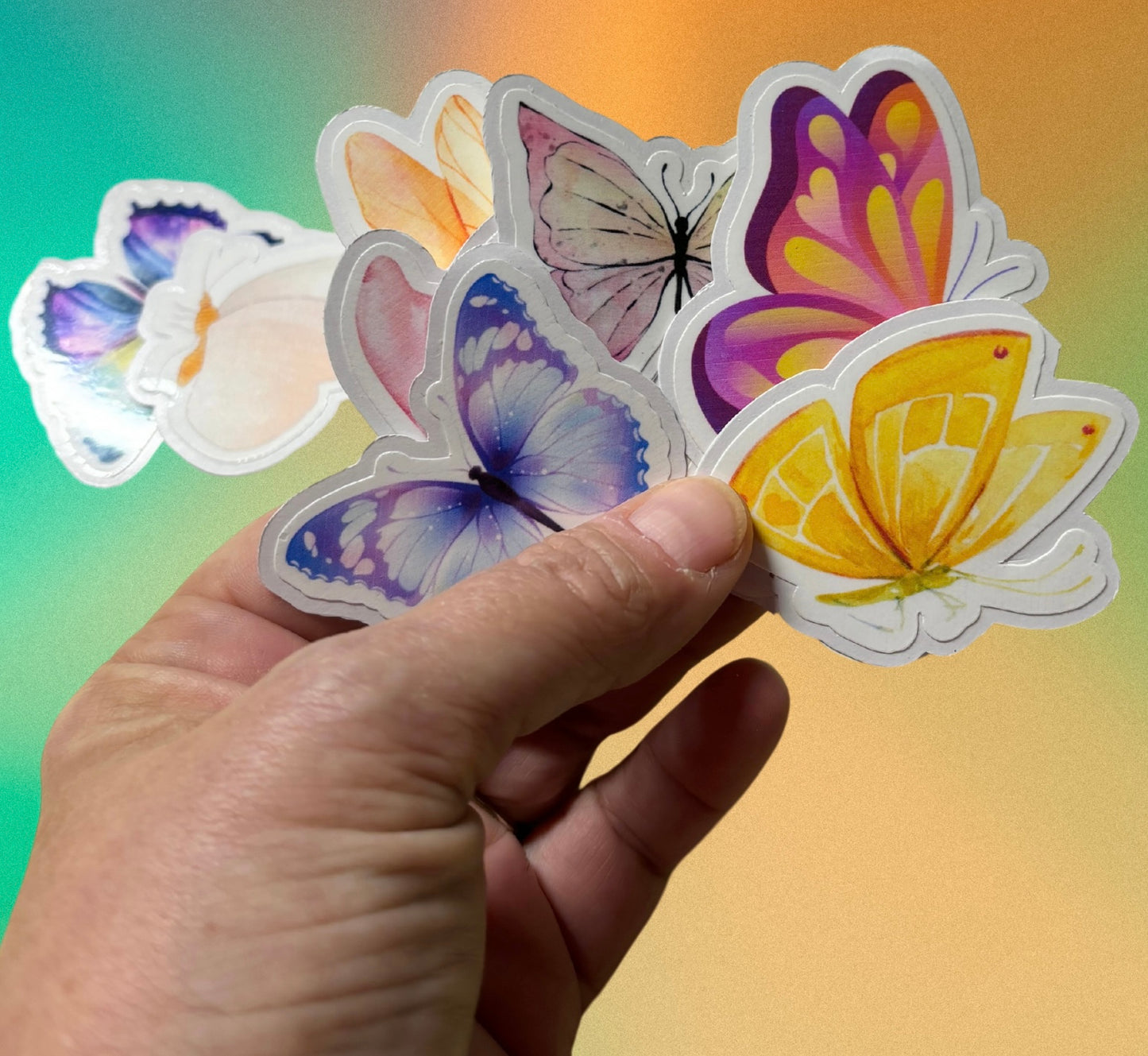 Butter-Flutter Butterfly Stickers Set