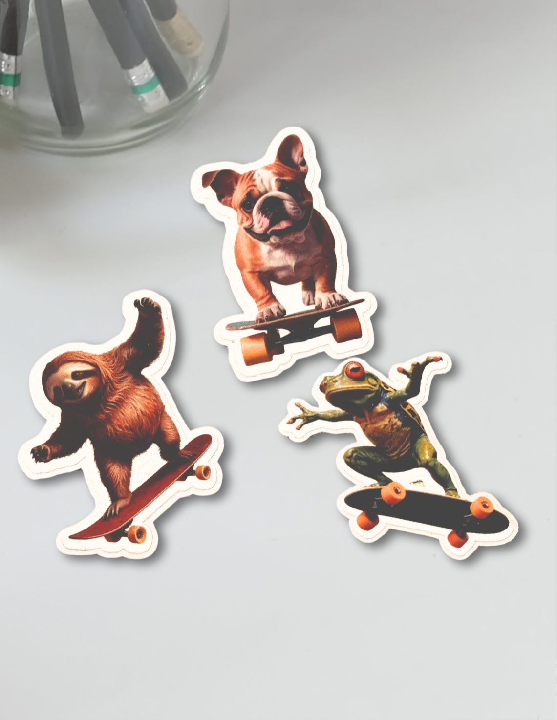 Skaters Die Cut Collection 1.5 inch