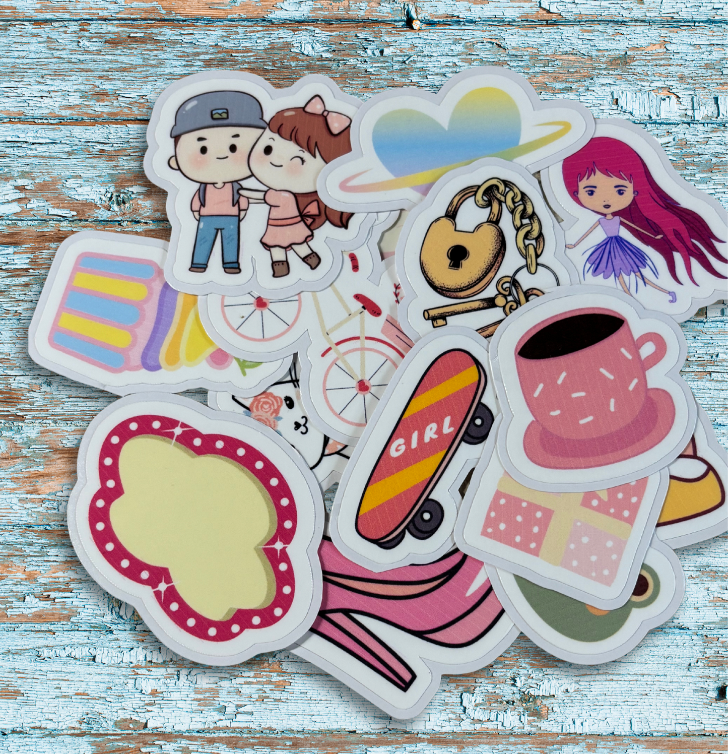 Girly Girl Sticker Set