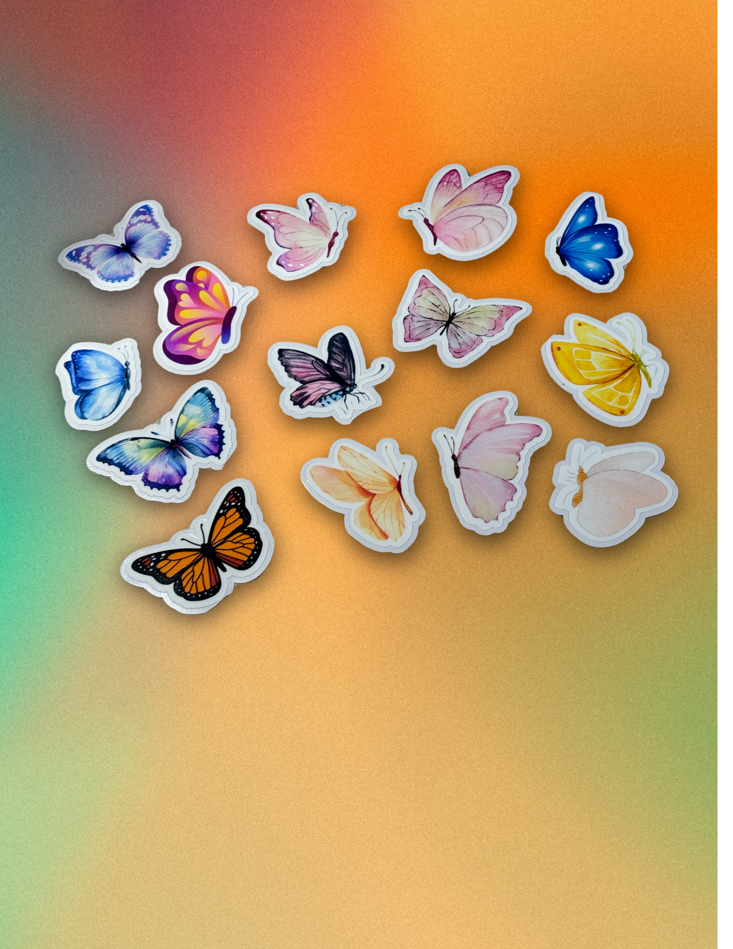 Butter-Flutter Butterfly Stickers Set