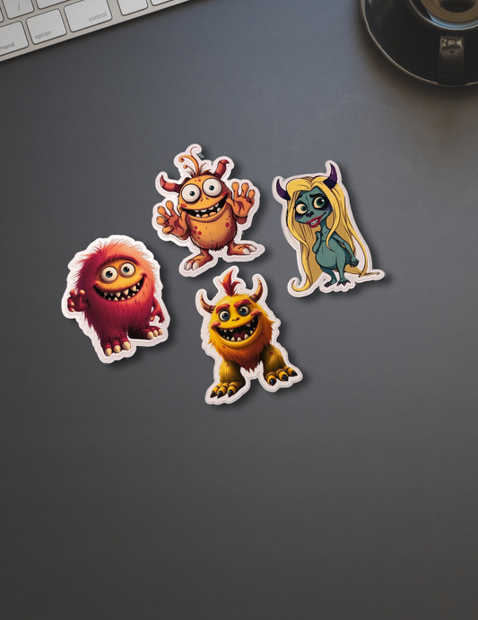 Monstrously Fun Sticker Set