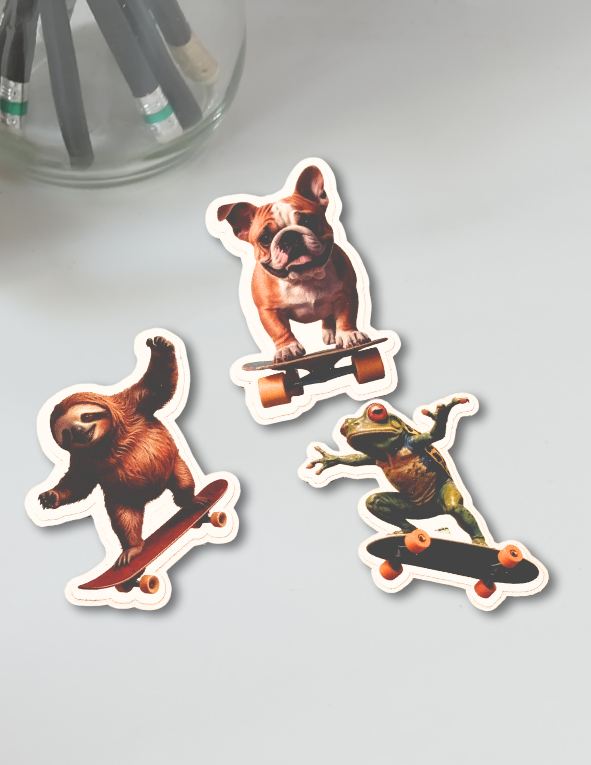 Skaters Die Cut Collection 1.5 inch